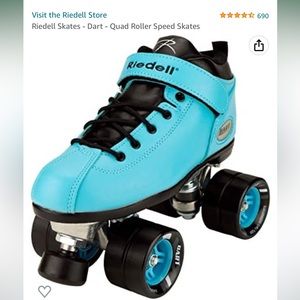 Kids Riedell Roller Skates Size 3